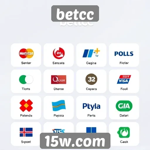 Opções de pagamento disponíveis no betcc